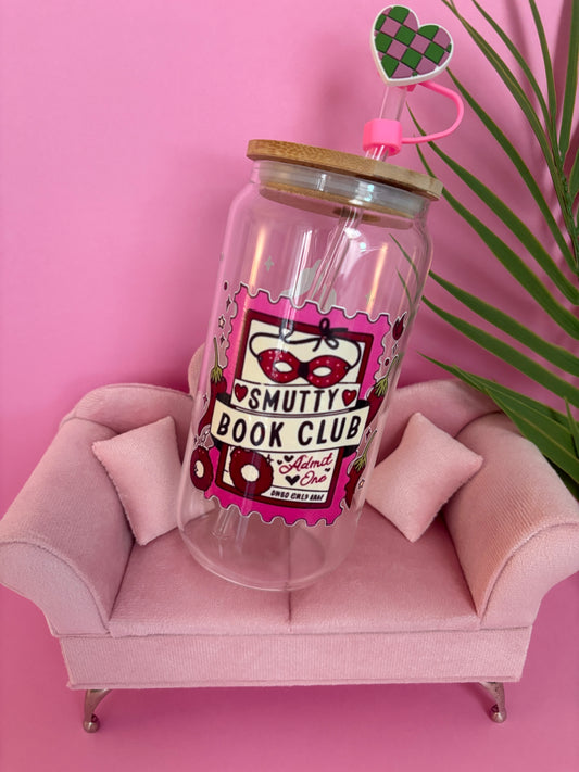 Vaso vidrio - Smutty Book Club🌶️