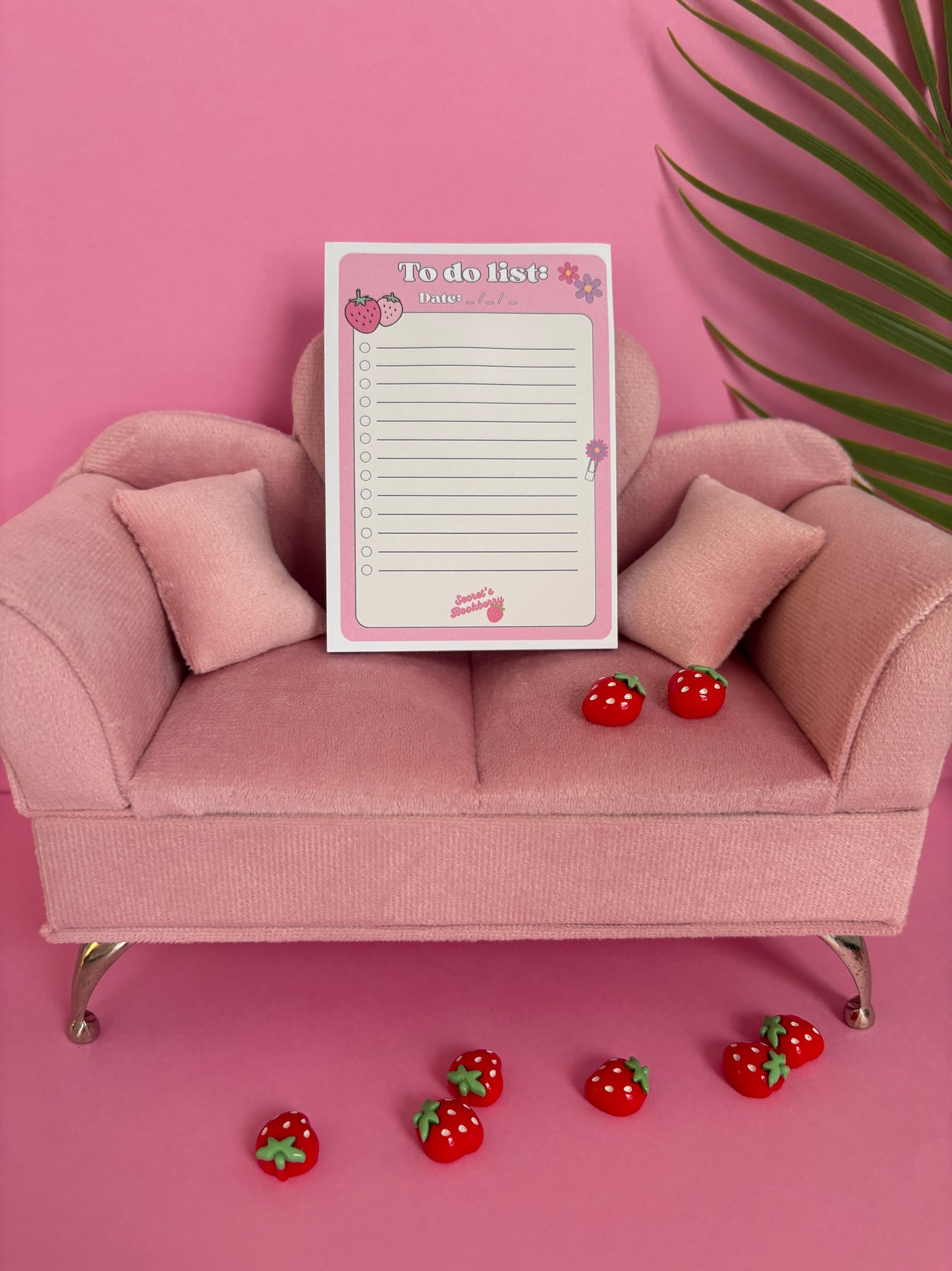Sticky Note Pad - Exclusive Secret's Bookberry Design