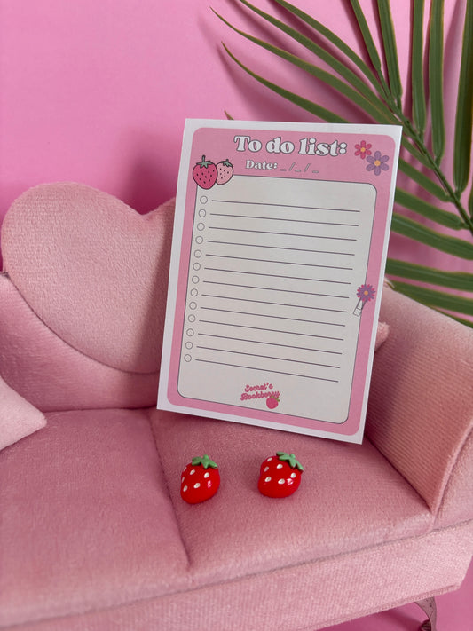 Sticky Note Pad - Exclusive Secret's Bookberry Design