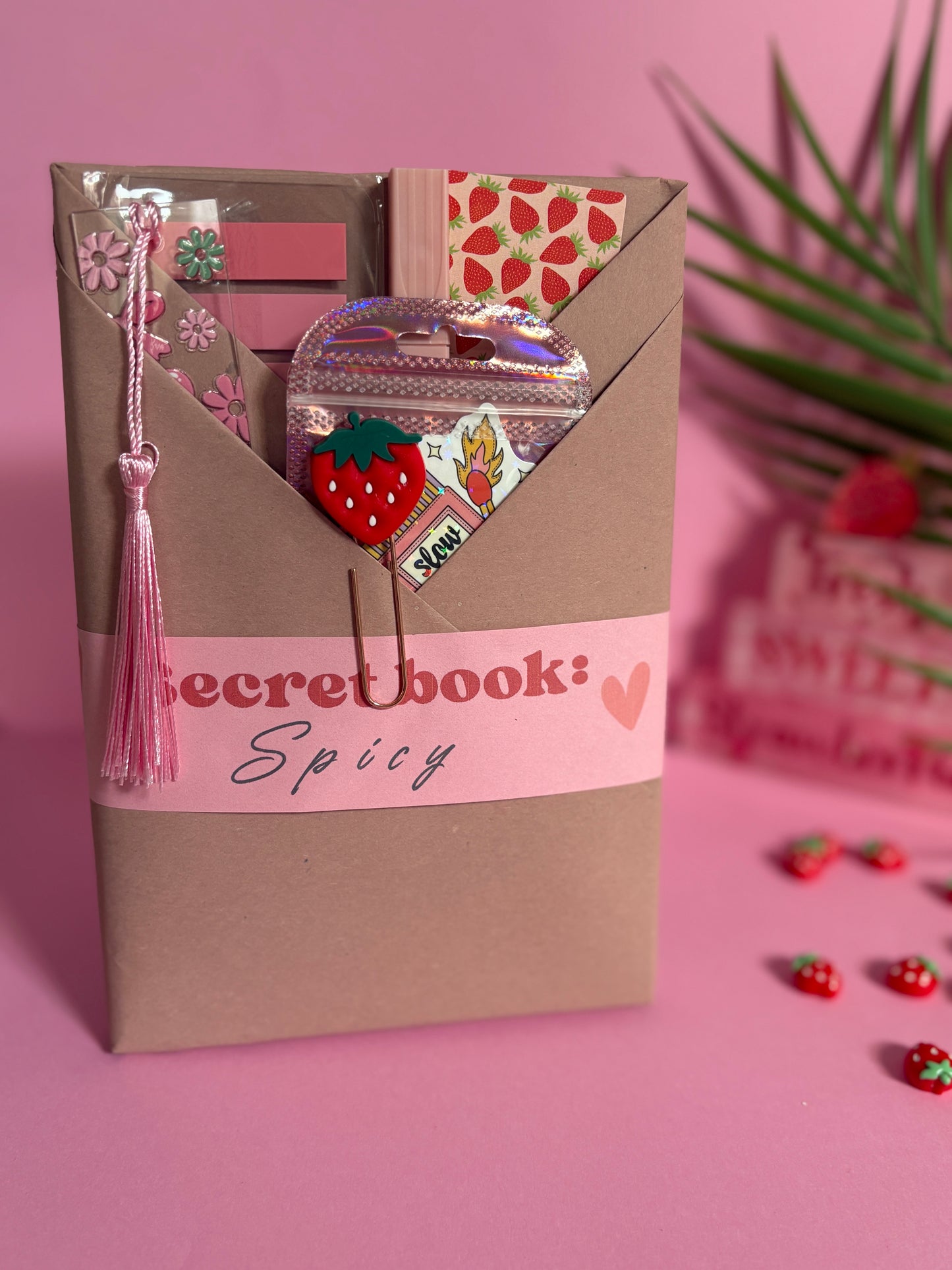 Secret Book Combo: Libro nuevo + vaso vidrio