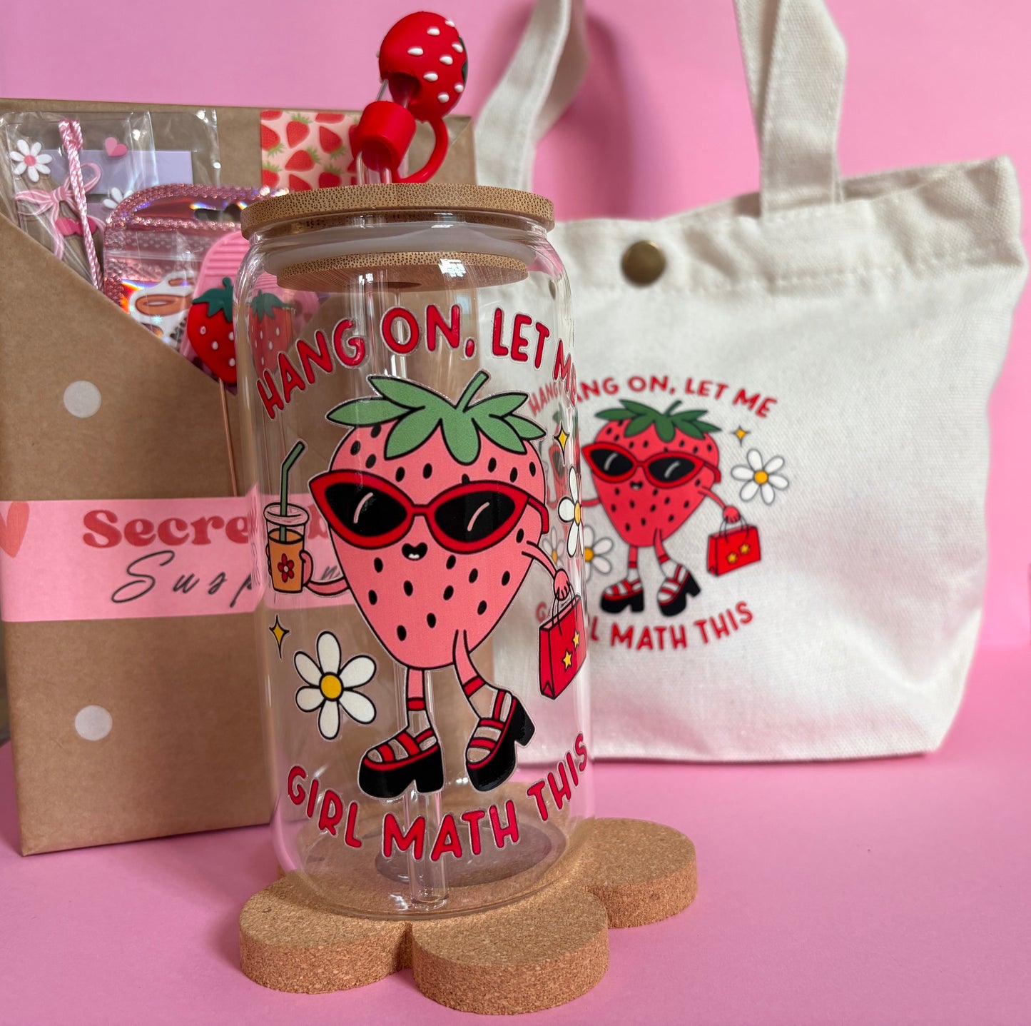 Secret Book Combo Premium (libro nuevo + vaso vidrio + totebag)