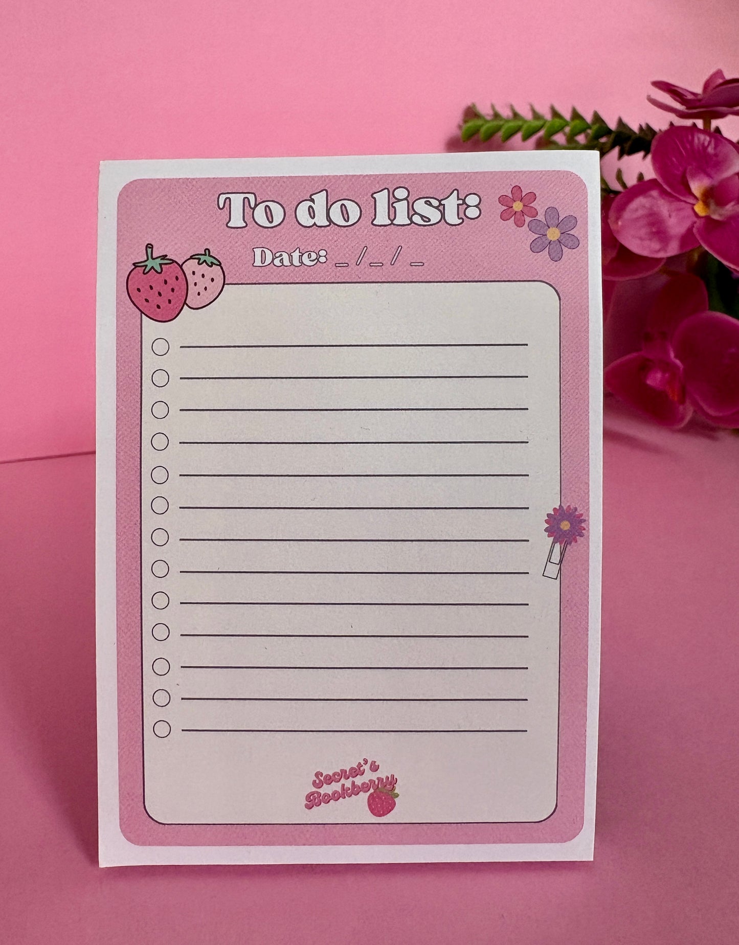 Bloc notas adhesivas - Diseño exclusivo de Secret’s Bookberry
