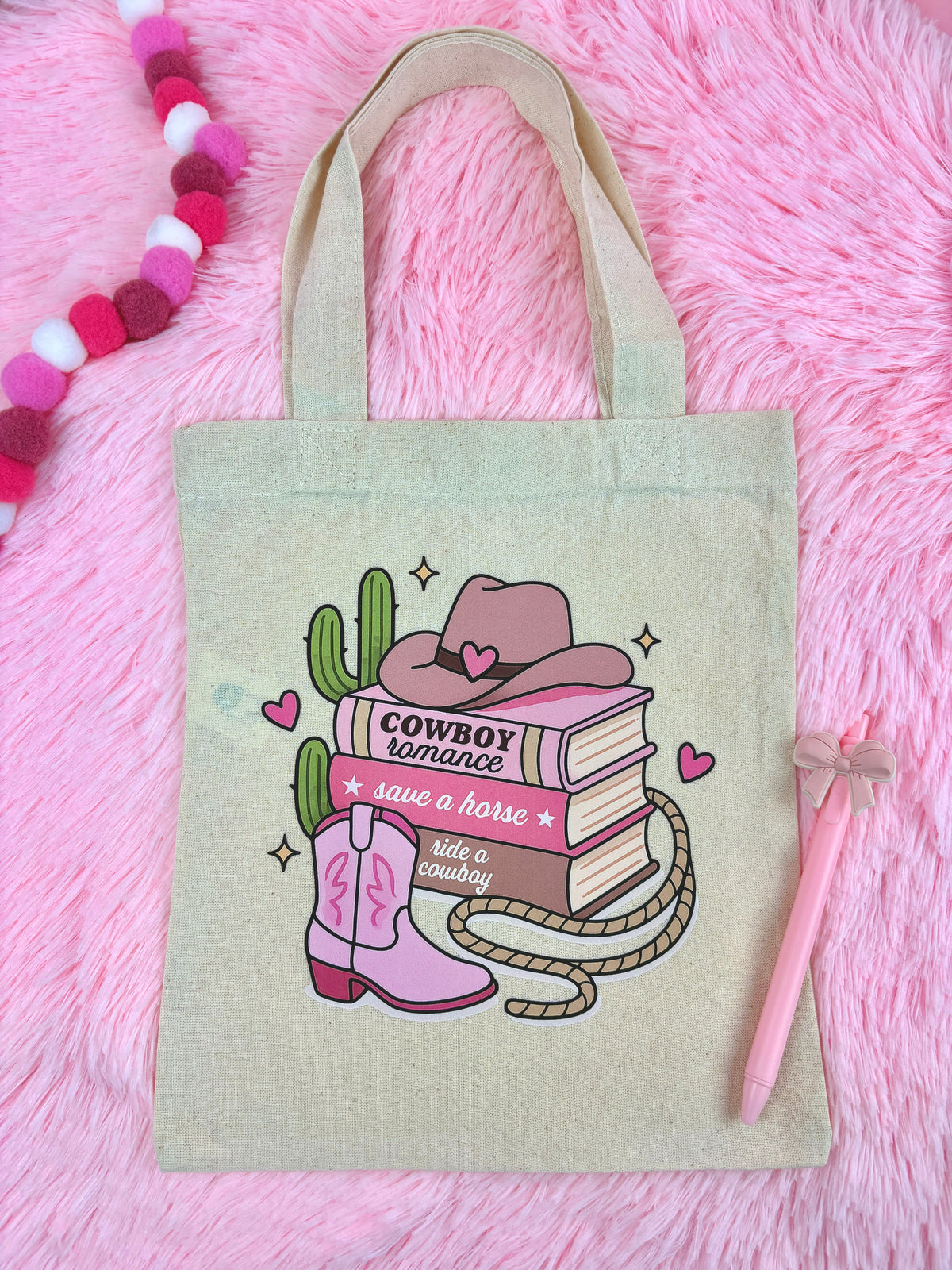 Mini Totebag - Cowboy Romance ❤️🔥🤠