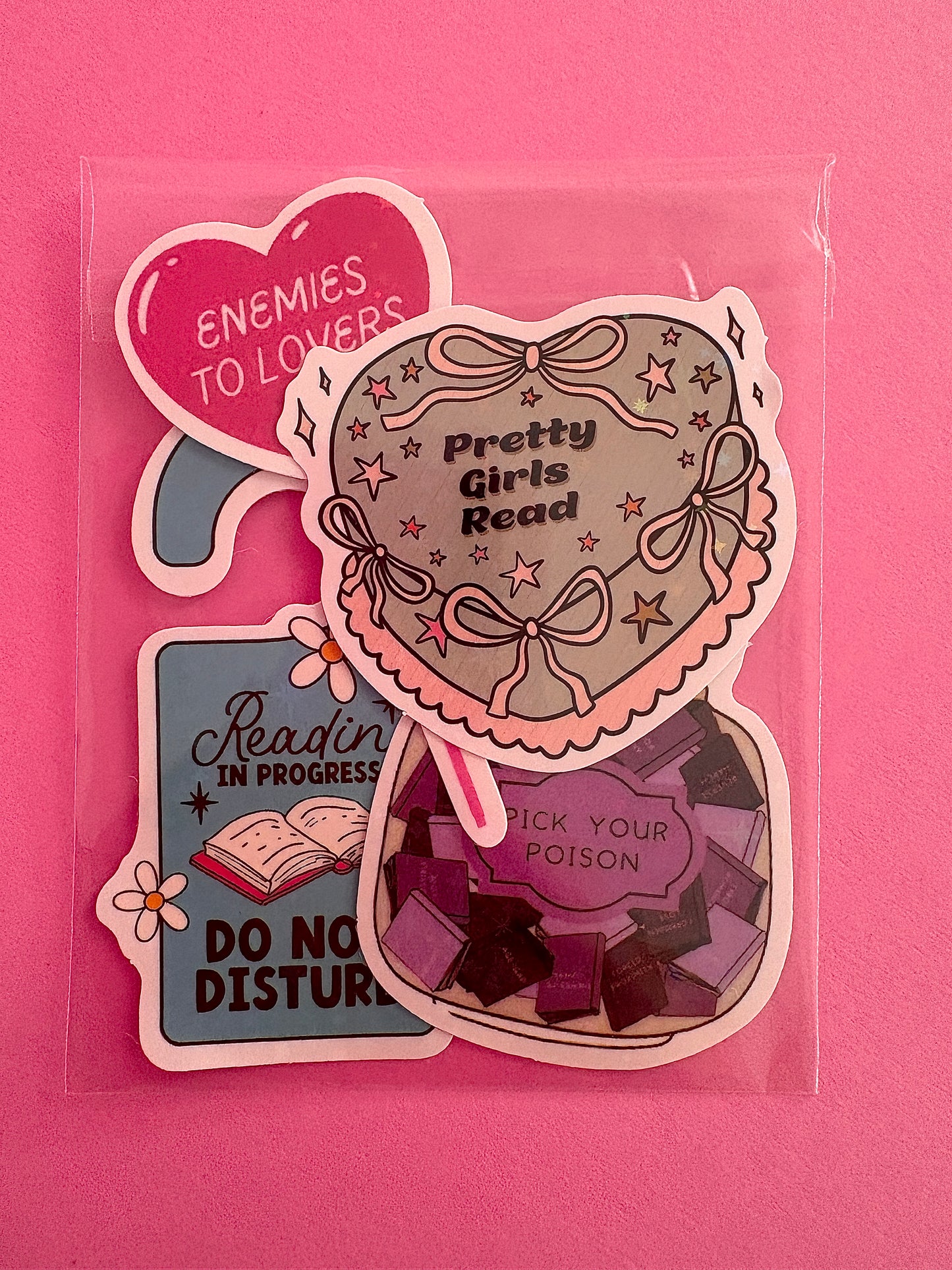 Pack 4 pegatinas aleatorias