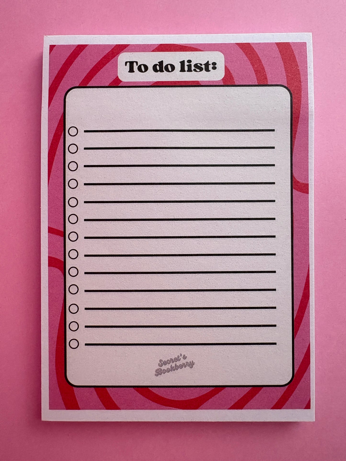 Bloc notas adhesivas - Diseño exclusivo Secret’s Bookberry