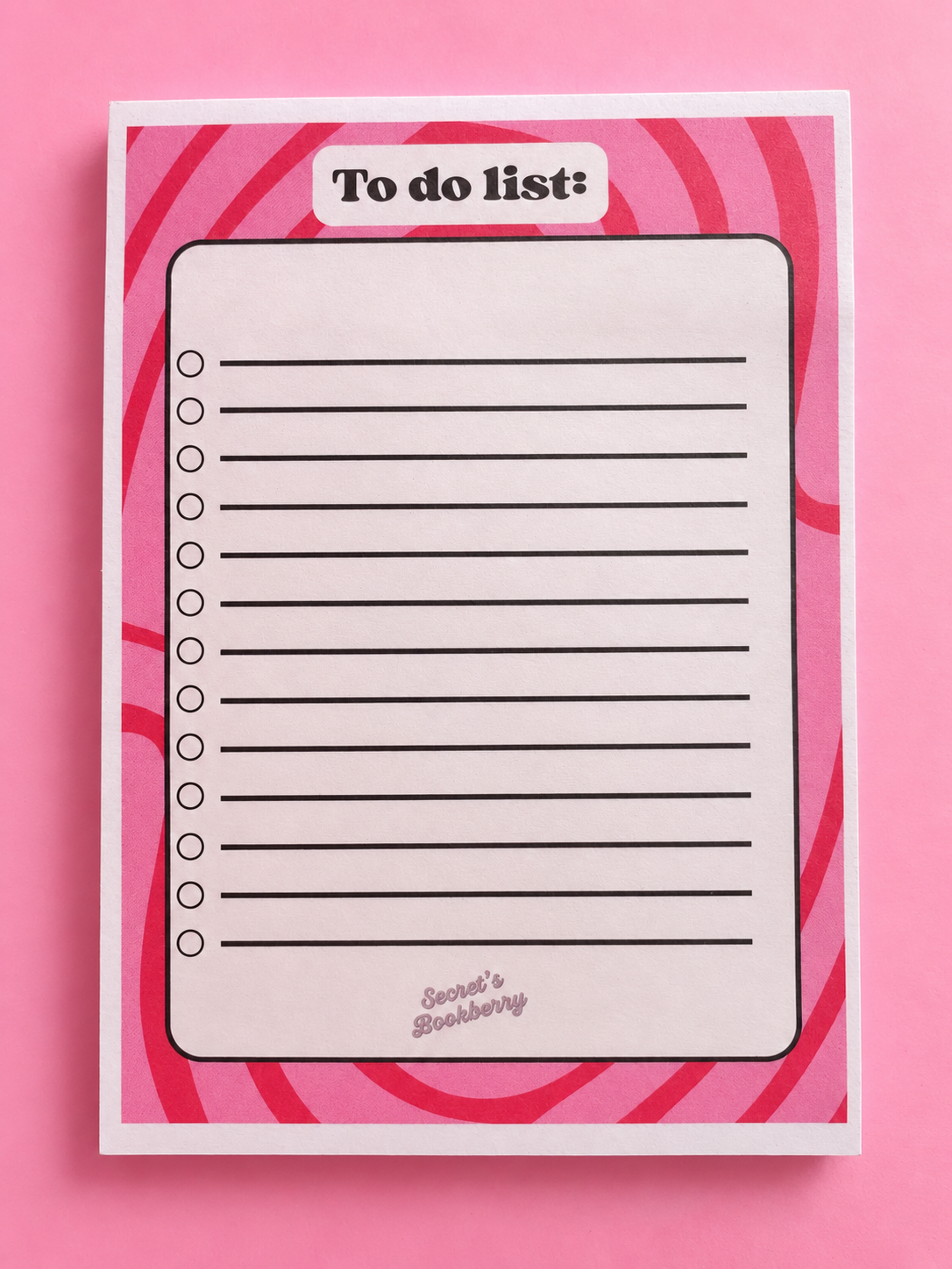 Bloc notas adhesivas - Diseño exclusivo Secret’s Bookberry