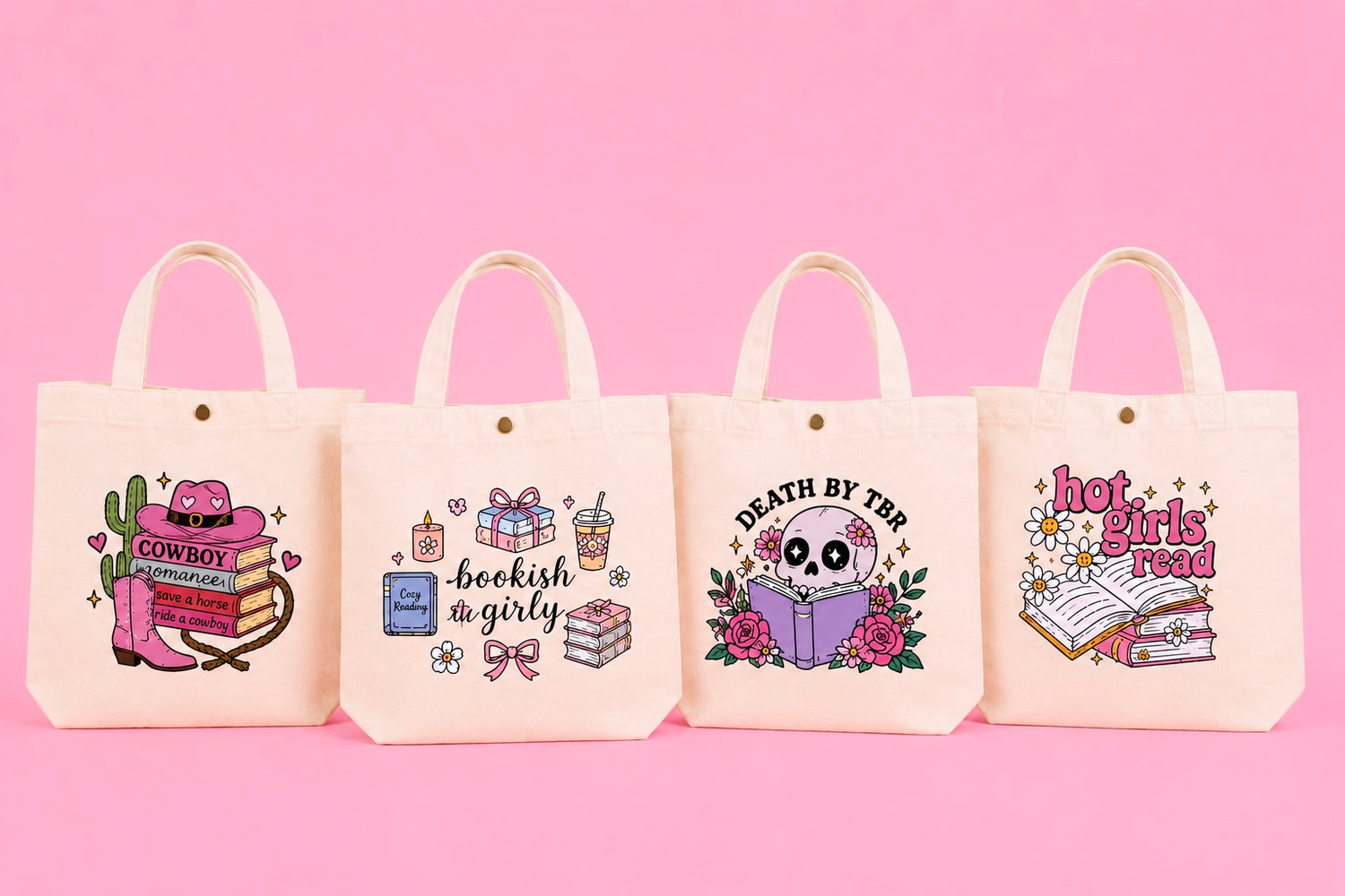 Totebags 📖🩷