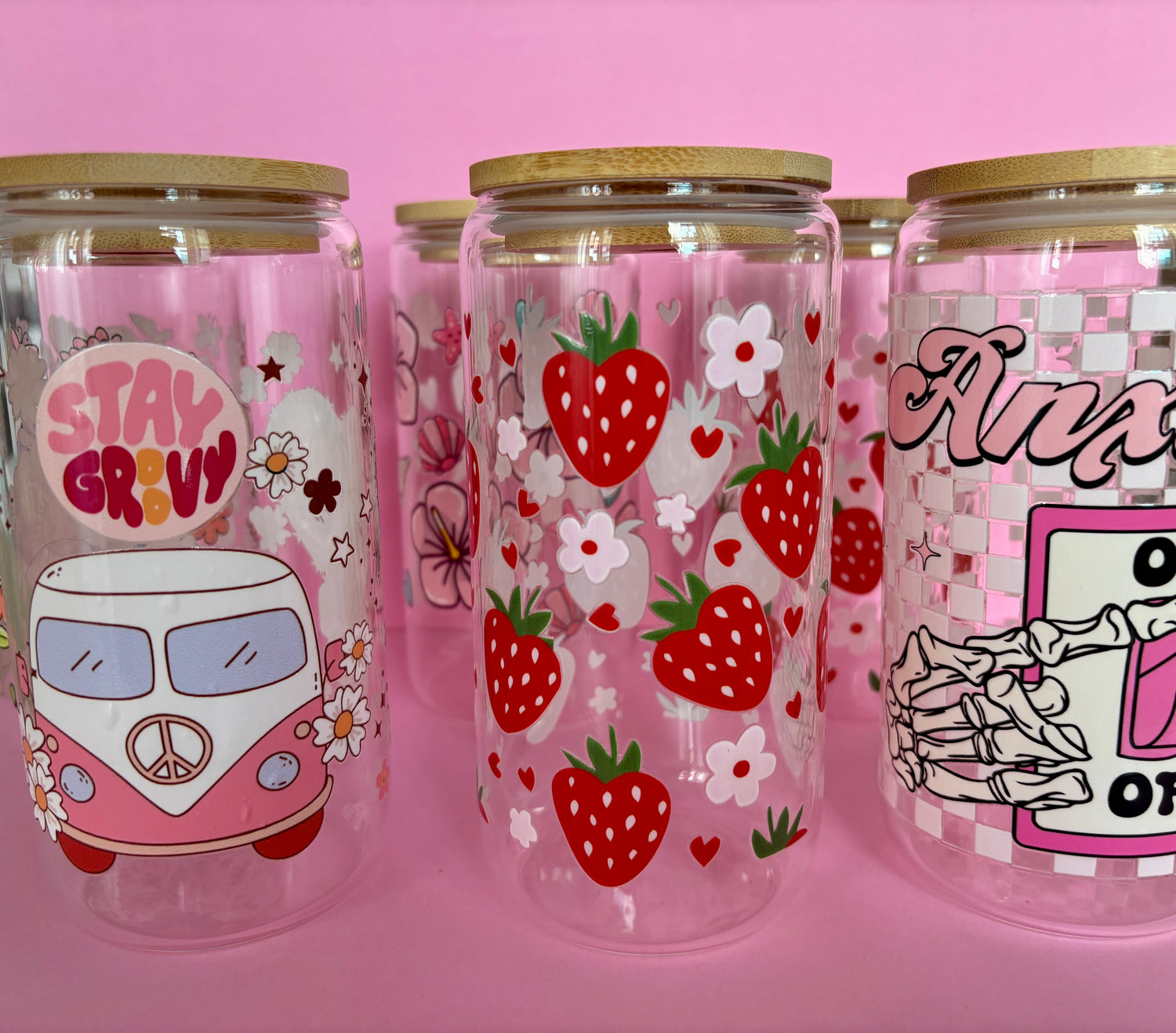Vasos de vidrio