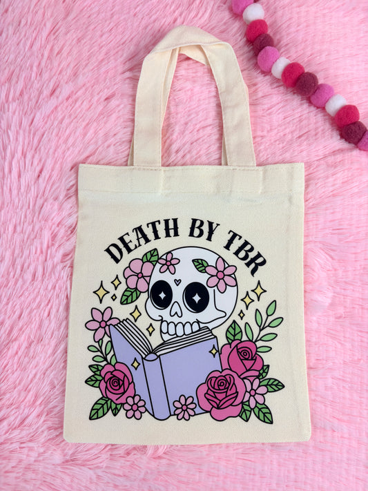 Mini Totebag - Death by TBR