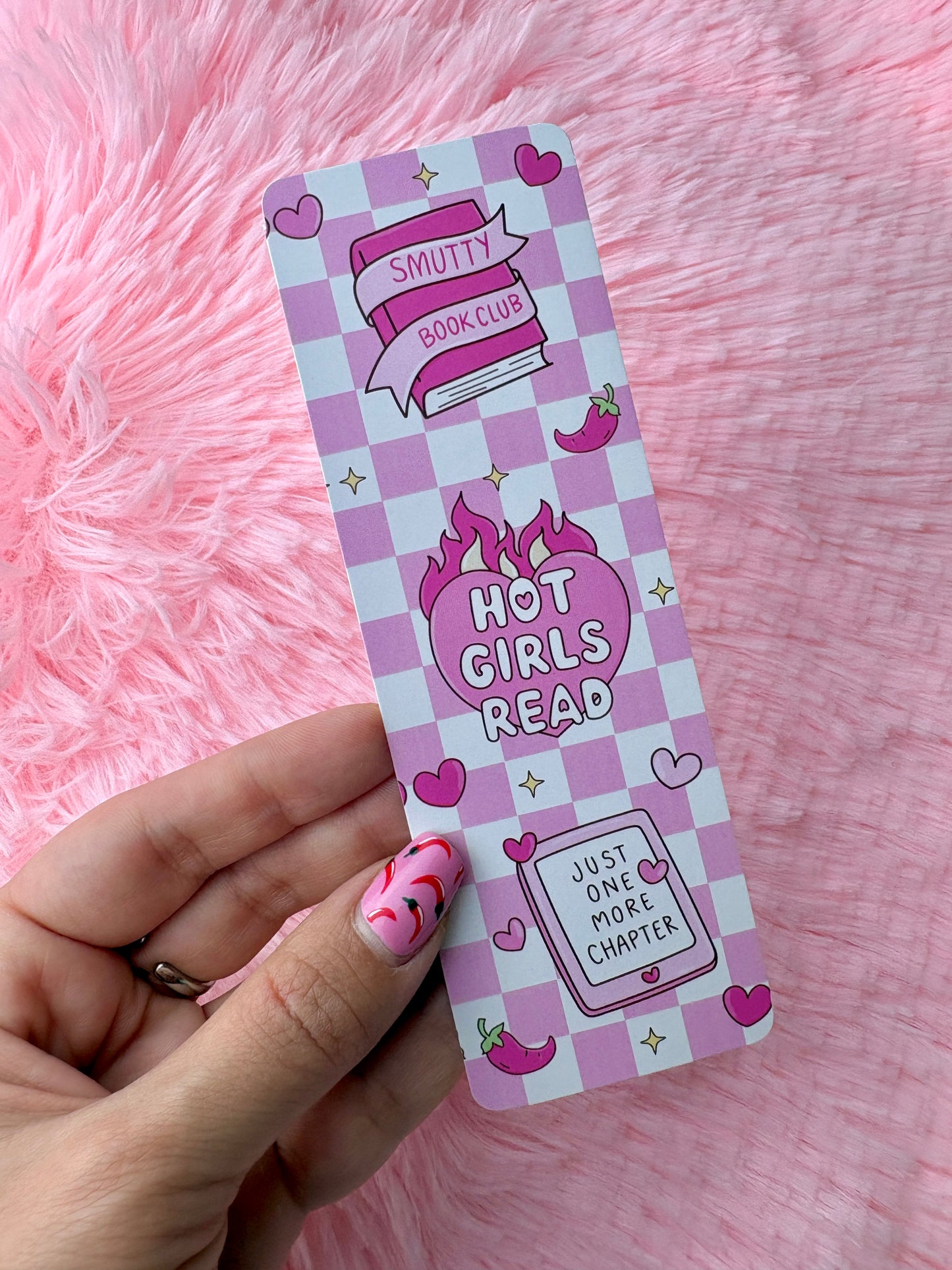 Marcapáginas Hot girls read 🔥🩷