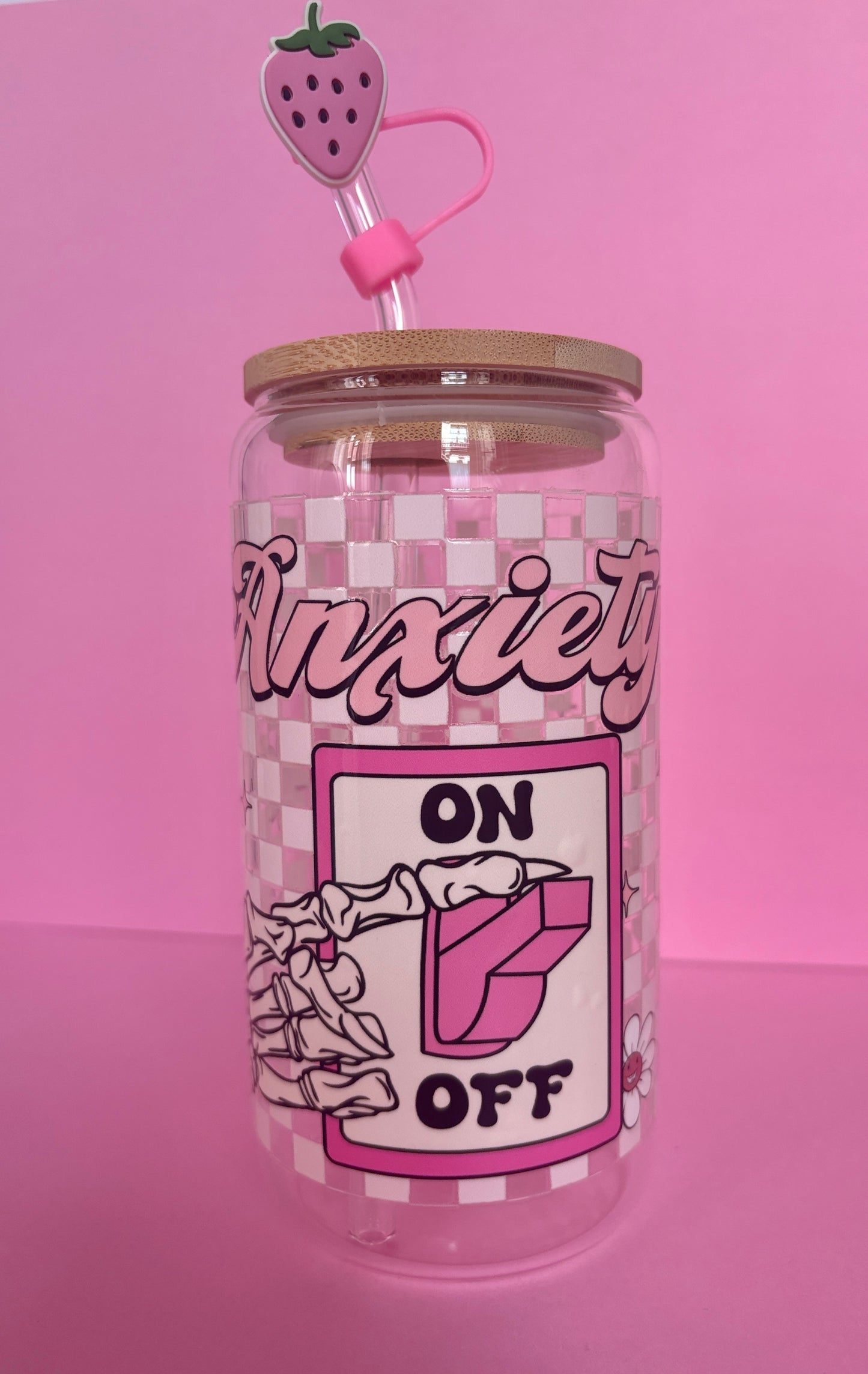 Vaso vidrio - Anxiety off