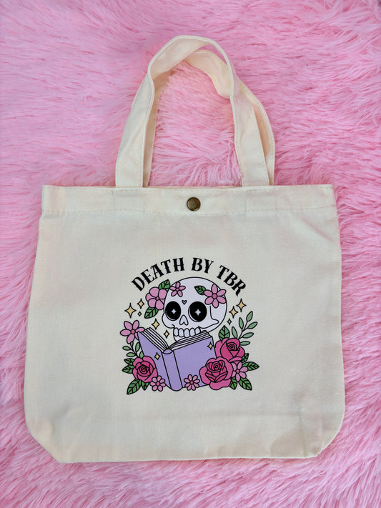 Mini Totebag - Death by TBR