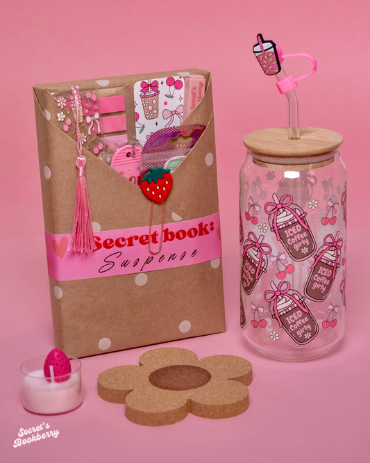 Combo Económico: libro de segunda mano + vaso vidrio