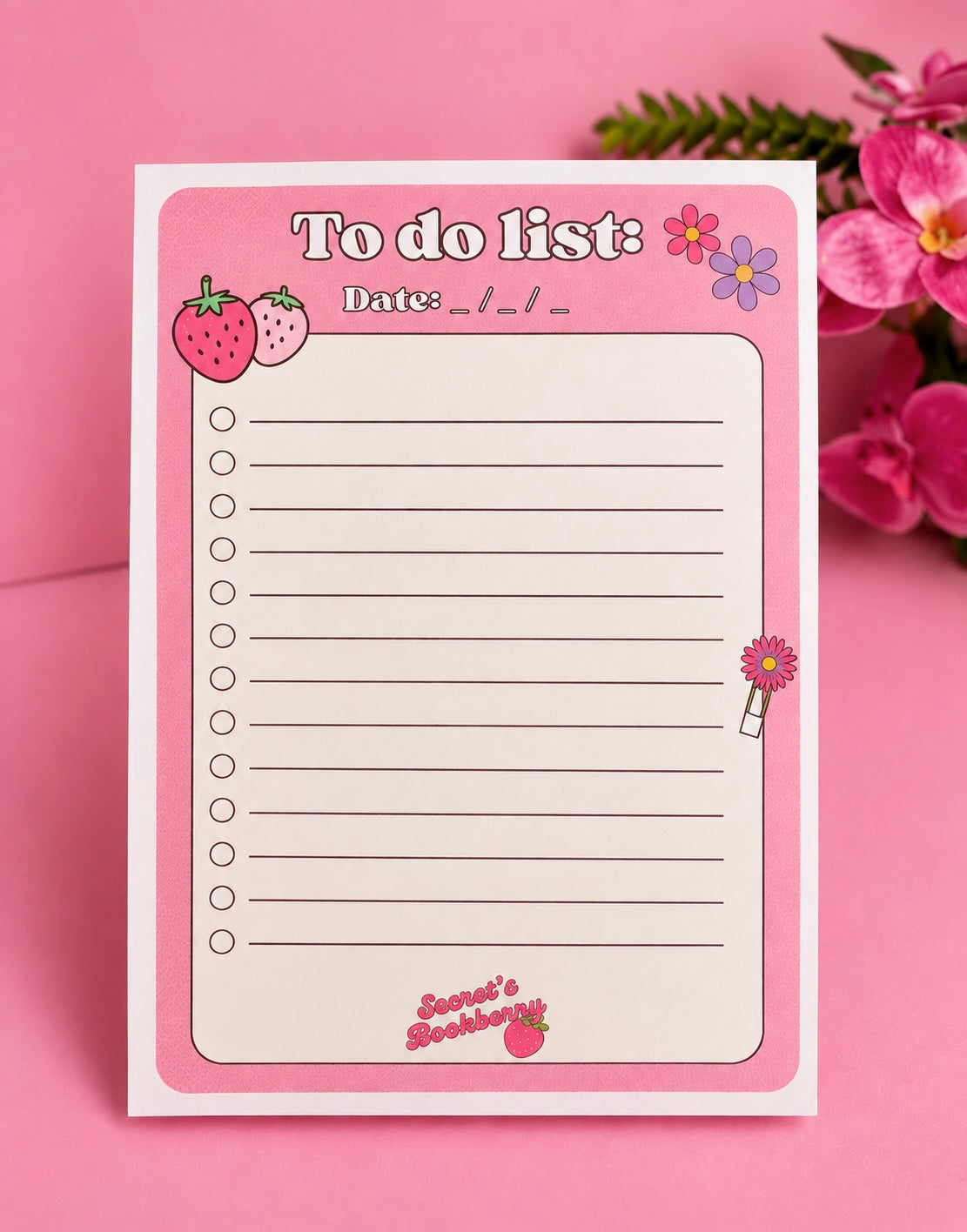 Bloc notas adhesivas - Diseño exclusivo de Secret’s Bookberry