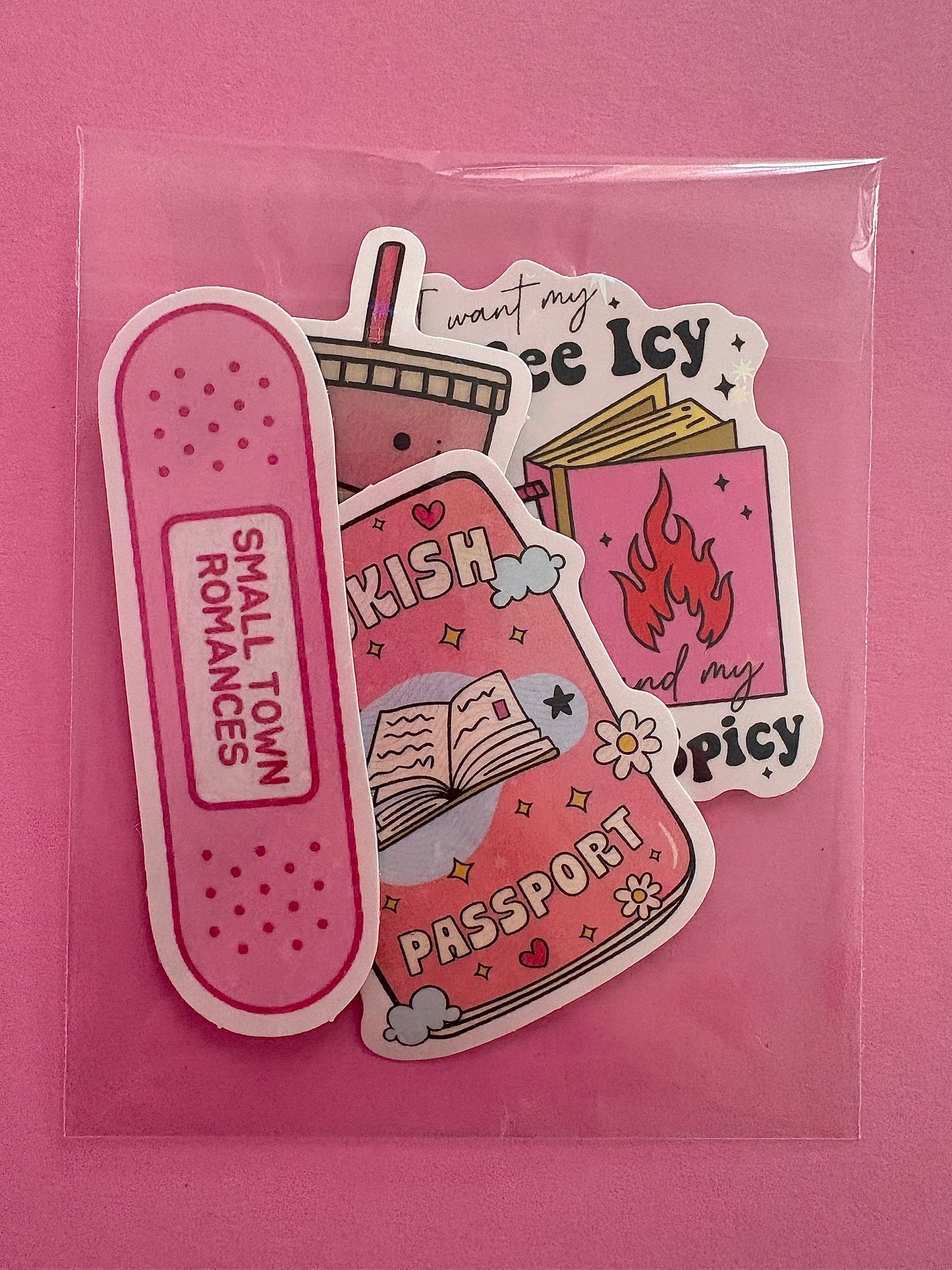 Pack 4 pegatinas aleatorias