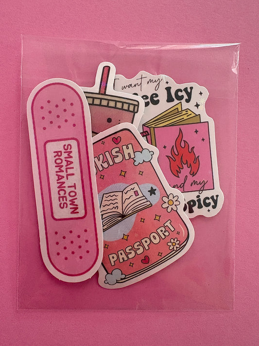 Pack 4 pegatinas aleatorias