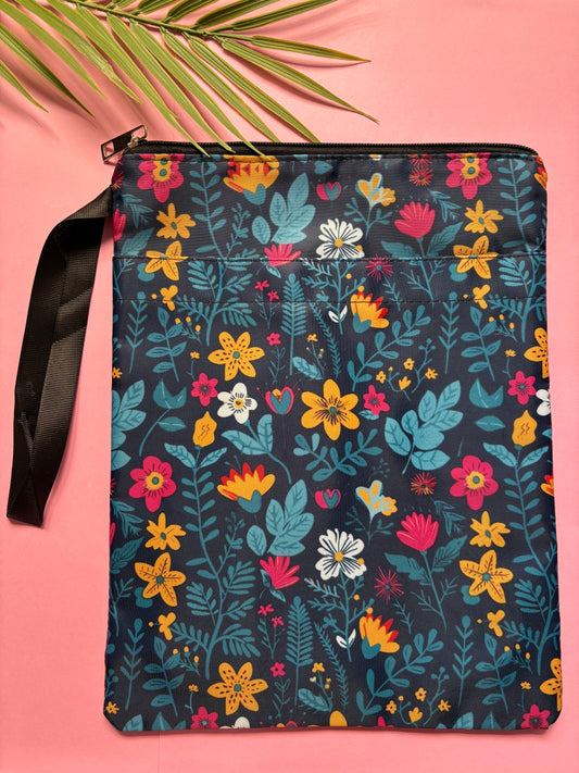 Funda literaria “Floral azul” 🪻🌼