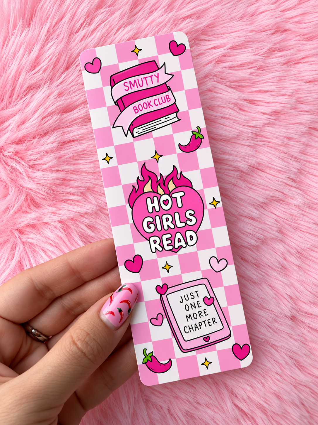 Marcapáginas Hot girls read 🔥🩷