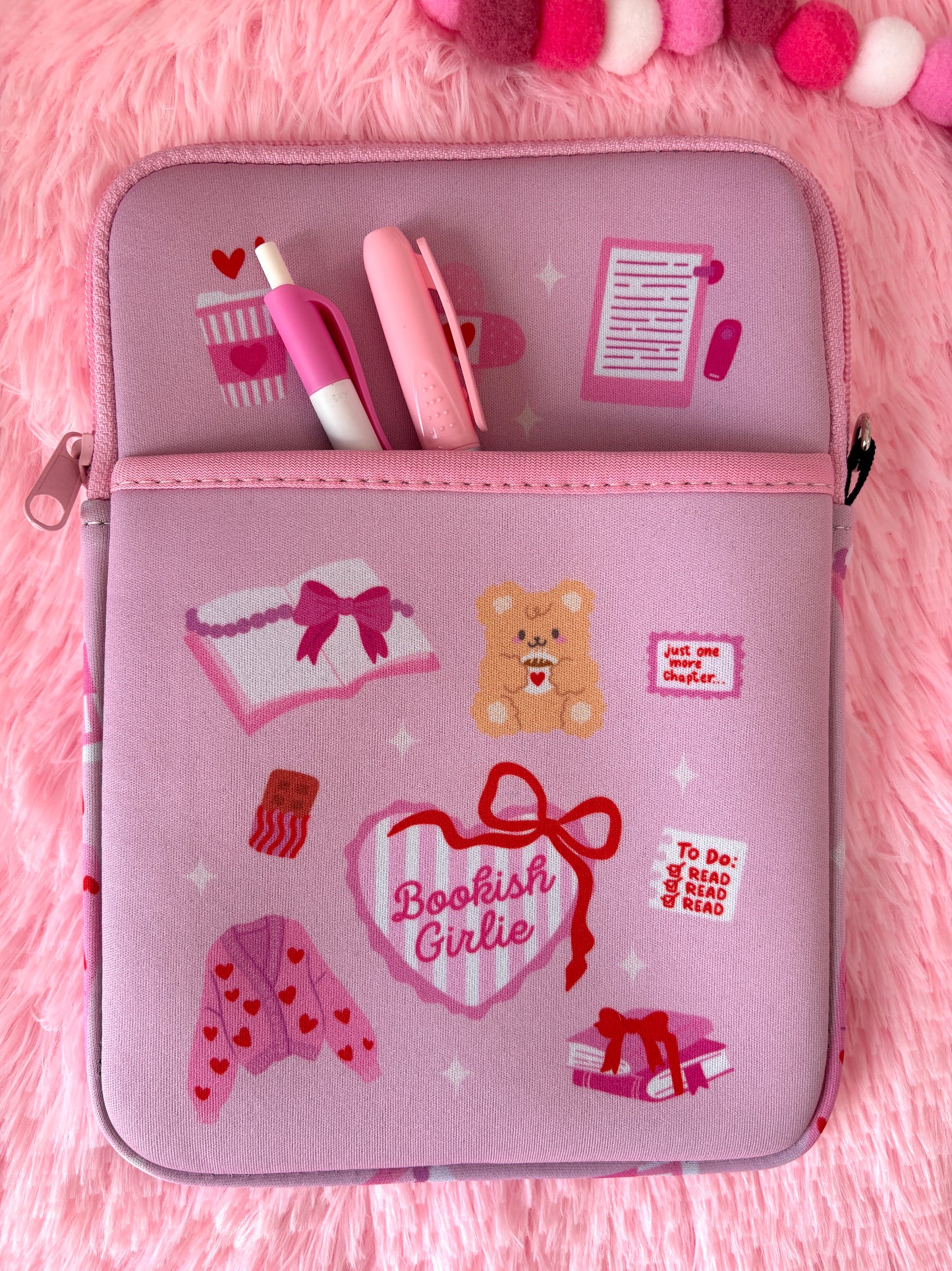 Funda literaria “Bookish Girlie 🎀📖”