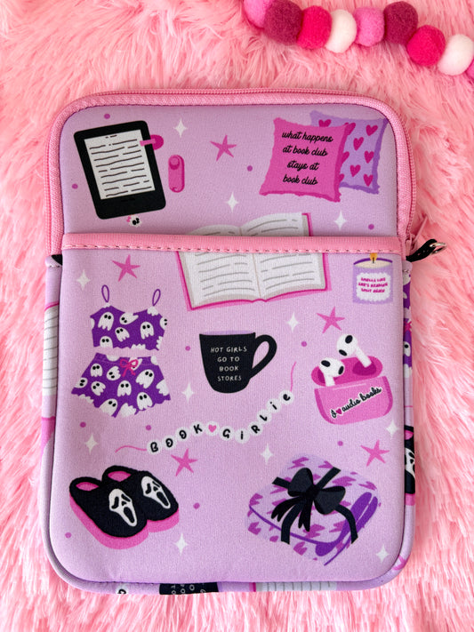 Funda literaria “Hot girls go to book stores❤️‍🔥"